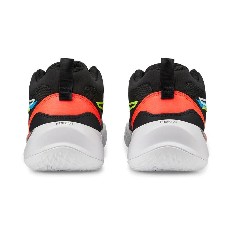 Puma Basketbalschoenen Voor Heren PLAYMAKER PRO JET Limoen/zwart 5 Puma Basketbalschoenen Voor Heren PLAYMAKER PRO JET Limoen/zwart - Afbeelding 3