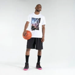 Basketbalschoenen Shield 500 -Schoenen Verkoop basketbalschoenen voor herendames ss500 zwart paars 5