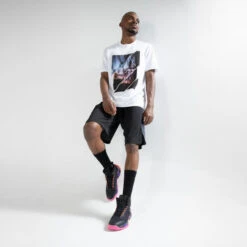 Basketbalschoenen Shield 500 -Schoenen Verkoop basketbalschoenen voor herendames ss500 zwart paars 6