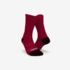 Halfhoge Hardloopsokken Van Merinowol Run900 -Schoenen Verkoop halfhoge hardloopsokken run900 merino bordeaux