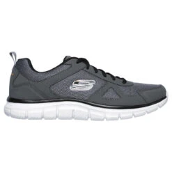 SKECHERS Men TRACK SCLORIC Sneakers Donkergrijs / Zwart / Grijs -Schoenen Verkoop skechers men track scloric sneakers donkergrijs zwart grijs 4