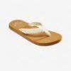 Roxy Slippers Voor Dames Porto Wit