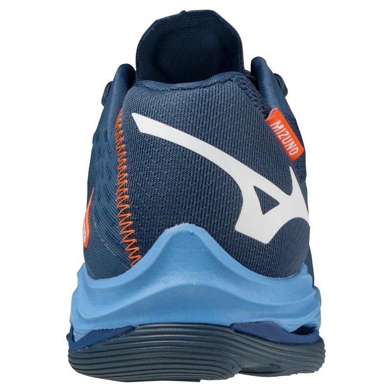 Mizuno Volleybalschoenen Voor Heren Lightning Z7 Low Donkerblauw Wit 6 Mizuno Volleybalschoenen Voor Heren Lightning Z7 Low Donkerblauw Wit - Afbeelding 4