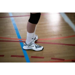 Volleybalschoenen Voor Heren VS900 Wit/zwart/geel -Schoenen Verkoop volleybalschoenen voor heren vs900 witzwartgeel 8