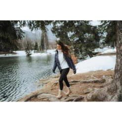 Quechua Warme Waterdichte Snowboots Dames SH100 X-WARM Leer -Schoenen Verkoop warme waterdichte snowboots dames sh100 x warm leer 9