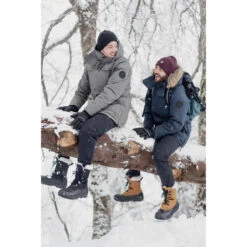 Quechua Warme Waterdichte Snowboots Heren SH500 U-WARM Leer -Schoenen Verkoop warme waterdichte snowboots heren sh500 u warm leer 9