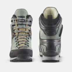 Waterdichte Hoge Schoenen Voor Dames MT500 ULTRA Leer Vibram -Schoenen Verkoop waterdichte hoge schoenen voor dames mt500 ultra leer vibram 1