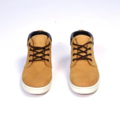 Tribord Waterdichte Leren Zeilschoenen Voor Heren 500 -Schoenen Verkoop waterdichte leren zeilschoenen voor heren 500 oker 2