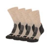 Xtreme Hiking Sokken Beige 4-PACK